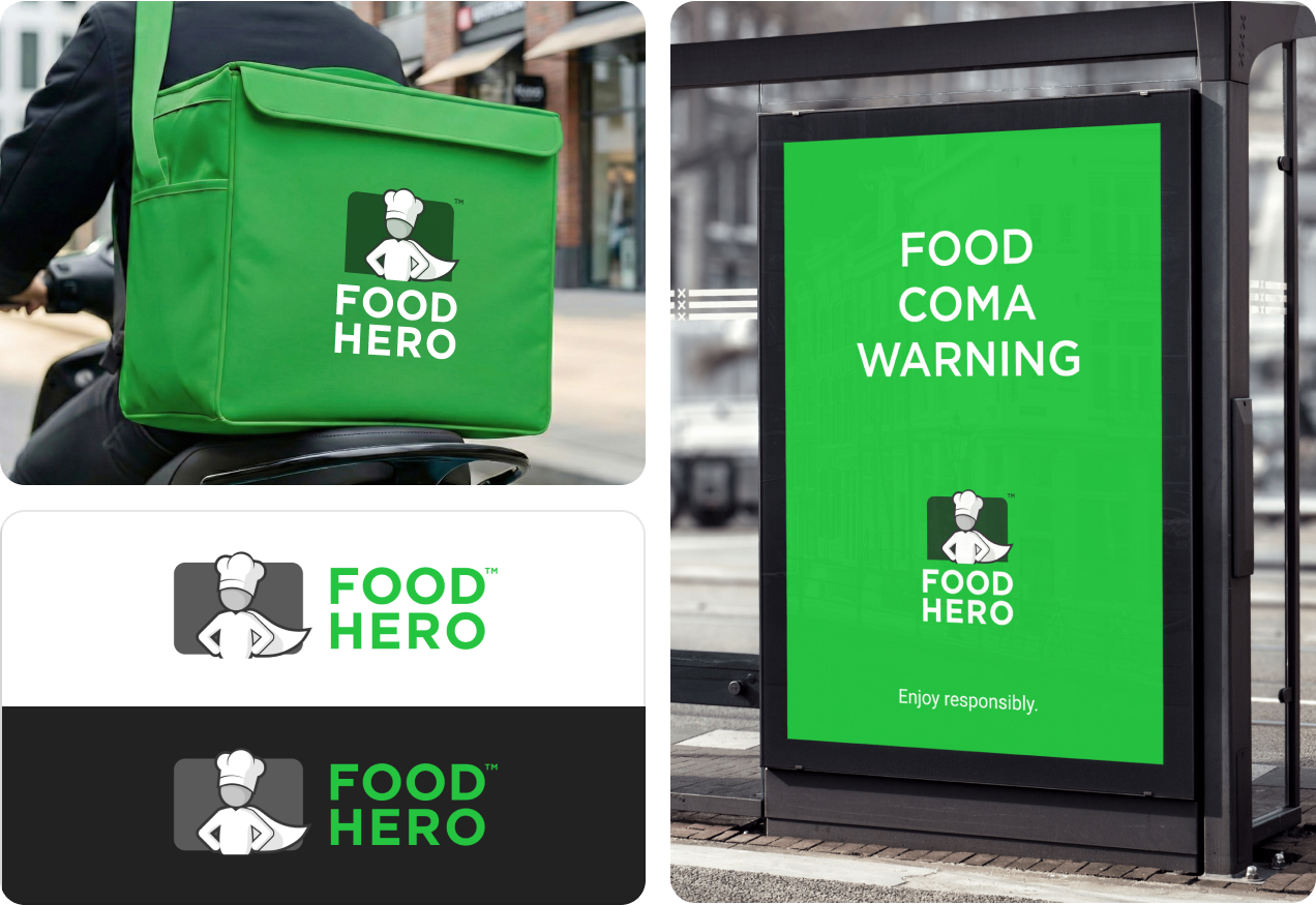 FoodHero - Brand Identity project