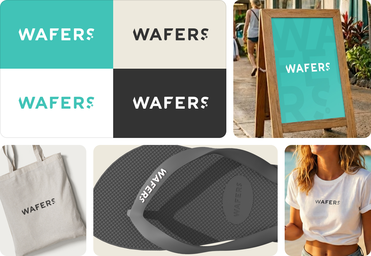 WAFERS - Brand Identity project